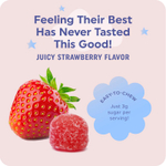 MAV Nutrition, успокаивающие жевательные таблетки с магнием для детей, со вкусом клубники, 60 жевательных таблеток