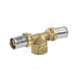 Тройник для МП/PE-X труб латунь пресс Дн 32х3/4"х32 ВР RM154 Giacomini RM154Y050