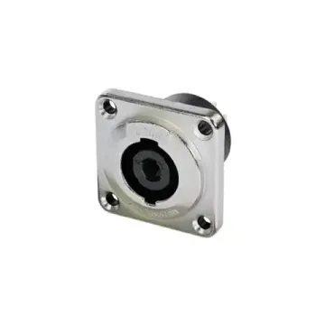 Neutrik NLT4MPXX панельный разъем Speakon male 4-контактный, металлический корпус