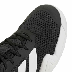 Детские теннисные кроссовки Adidas Barricade K - core black/cloud white/core black