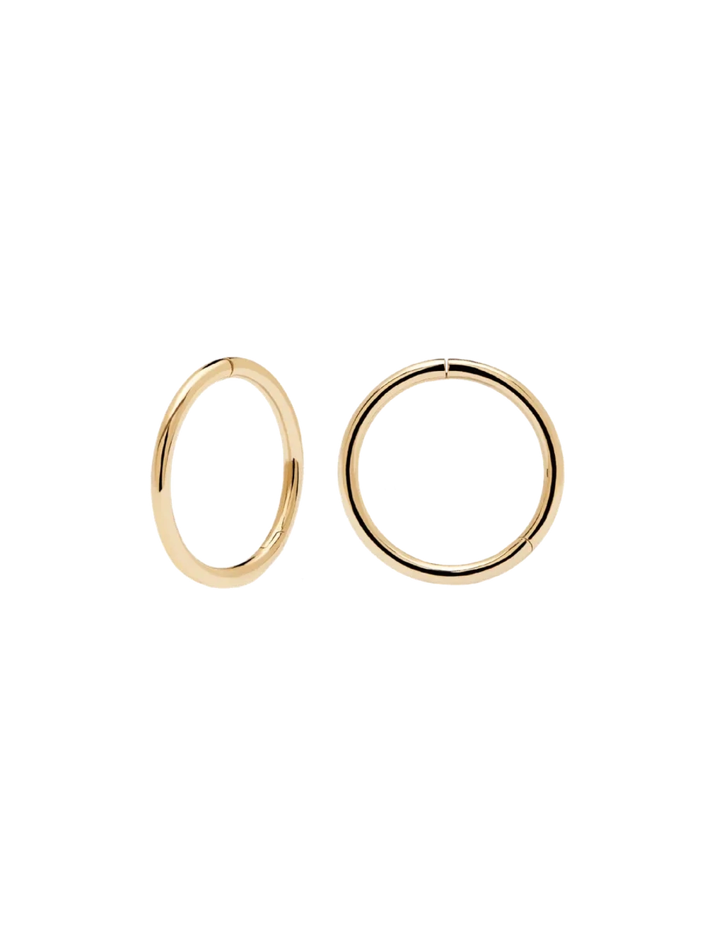 Серьги Essential Medium Hoops Золото 750 пробы