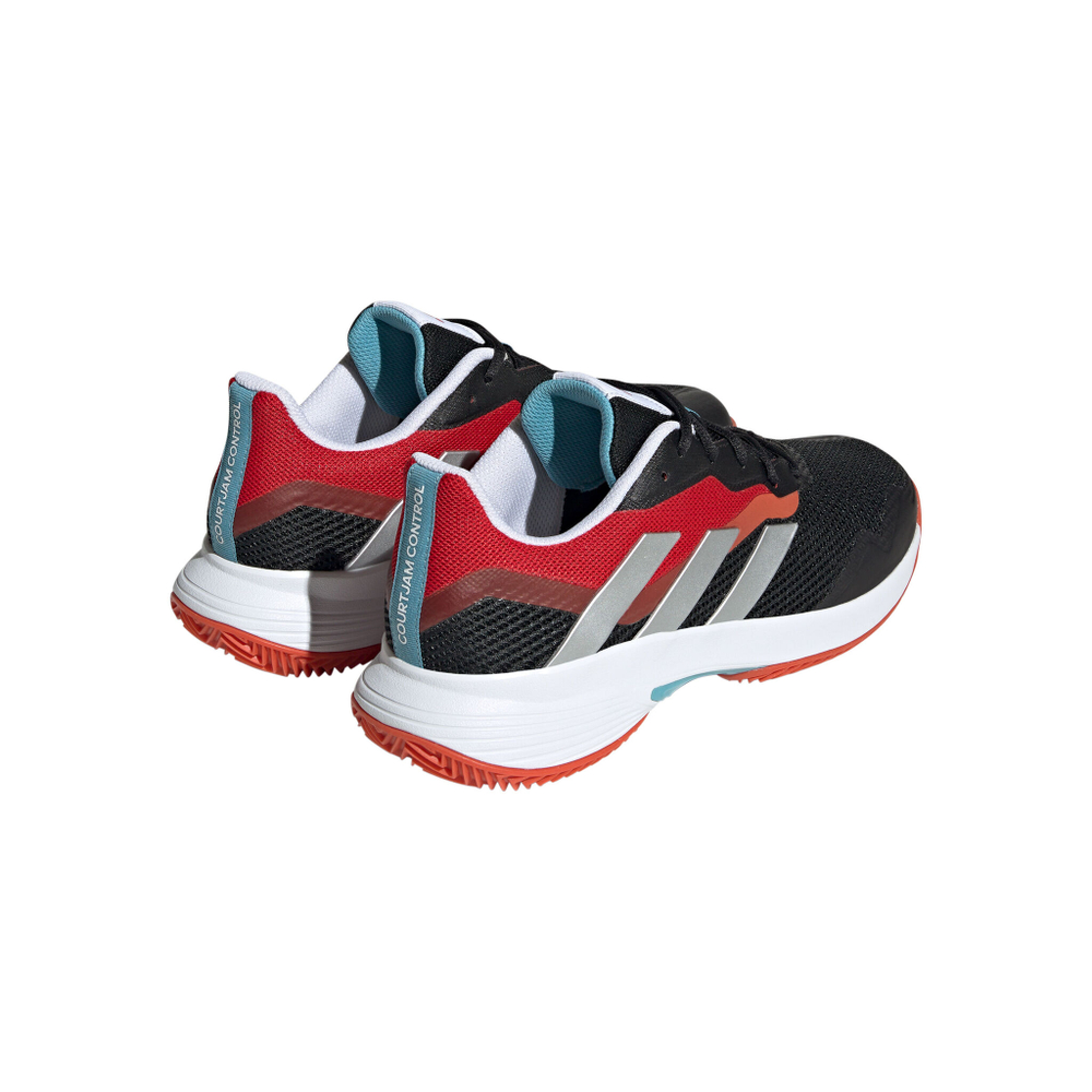 Мужские теннисные кроссовки adidas CourtJam Control Clay Court Shoe Men - Black, Red