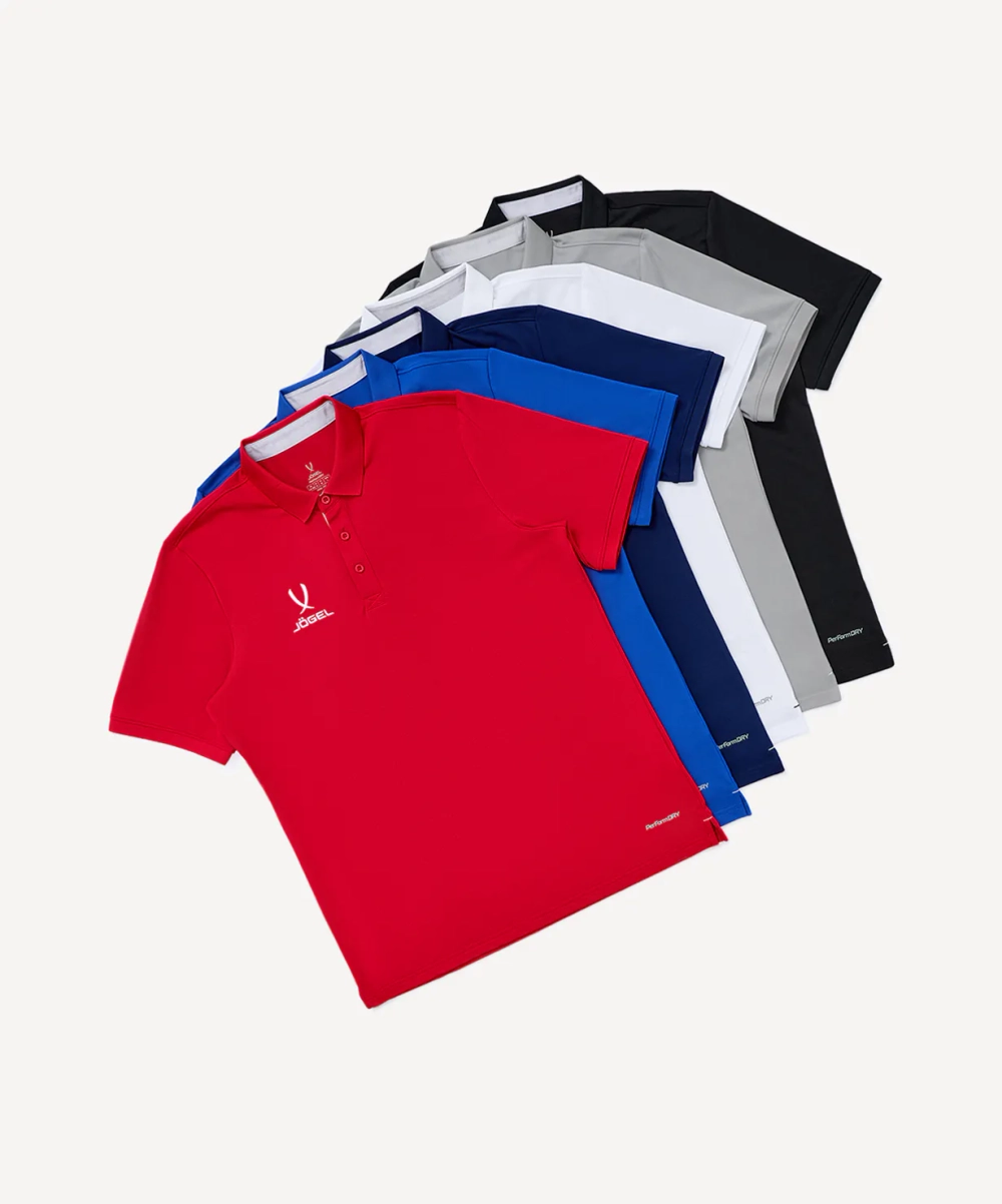 Поло JÖGEL PREMIER PerFormDRY CVC Polo, черный - изображение 57