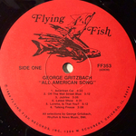 George Gritzbach ‎– All American Songs (США 1984г.)