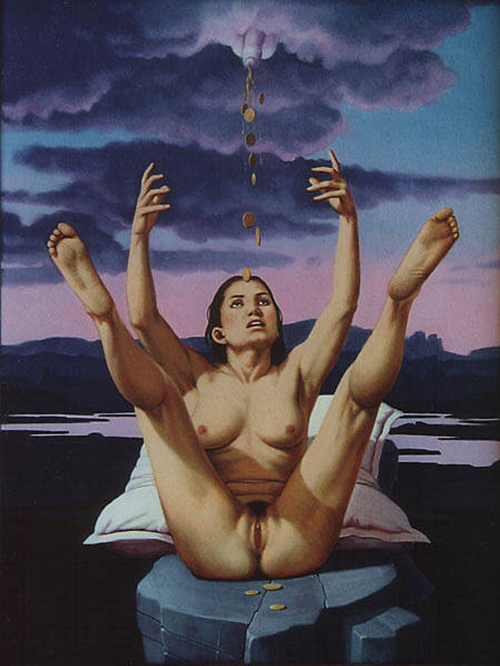 Edi Brancolini (род. 1946) - эротическое искусство итальянского художника