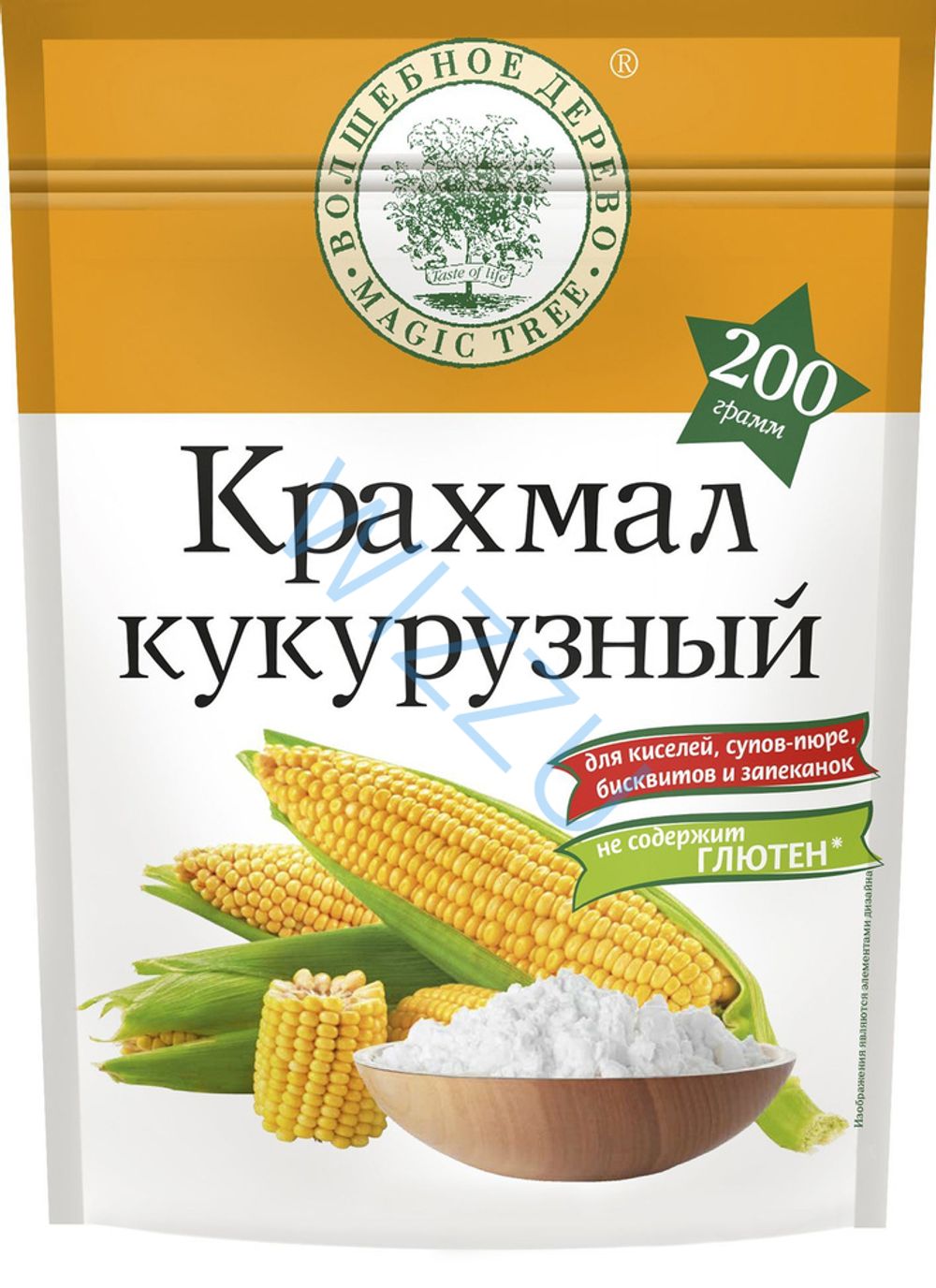 Крахмал кукурузный ДОЙ-пак 200 г