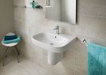 Раковина Roca DEBBA 550x440х170 мм, уст.компл., белая (7.3279.9.500.Y)