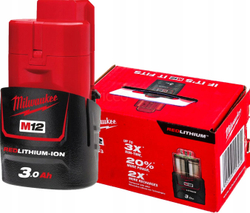Аккумулятор M12 B6 (6Ач Li-Ion), Milwaukee 4932451395