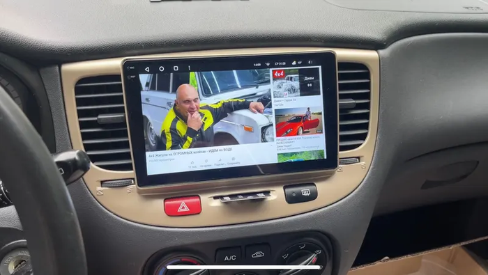 Магнитола для KIA Rio 2005-2011 - Vaycar VA27-1106-2K на Android 13, Быстрая, 2K QLED, CarPlay,4G SIM-слот