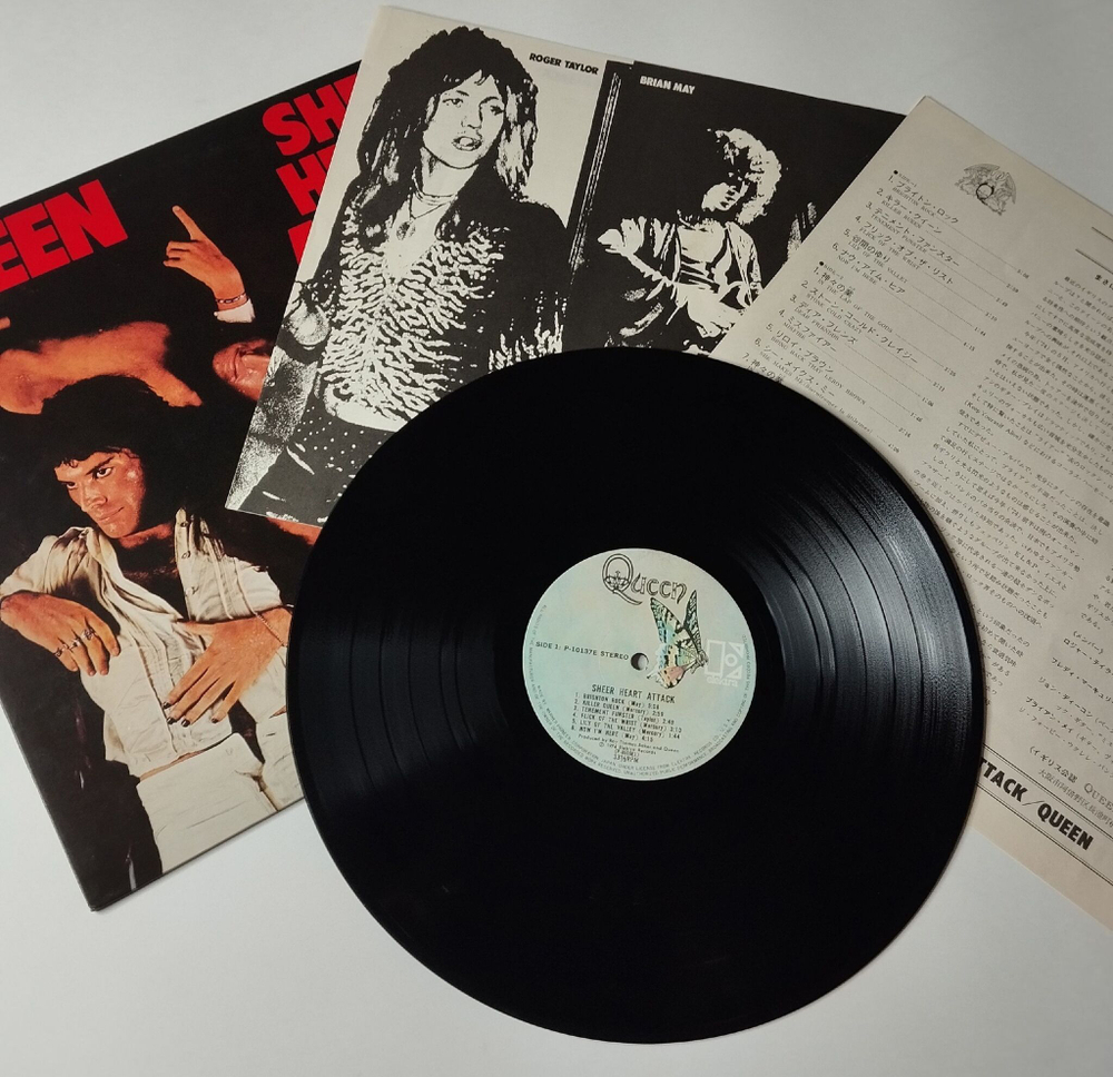Винтажная виниловая пластинка LP Queen Sheer Heart Attack (Japan 1975) (No Obi) In The Lap Of The Gods