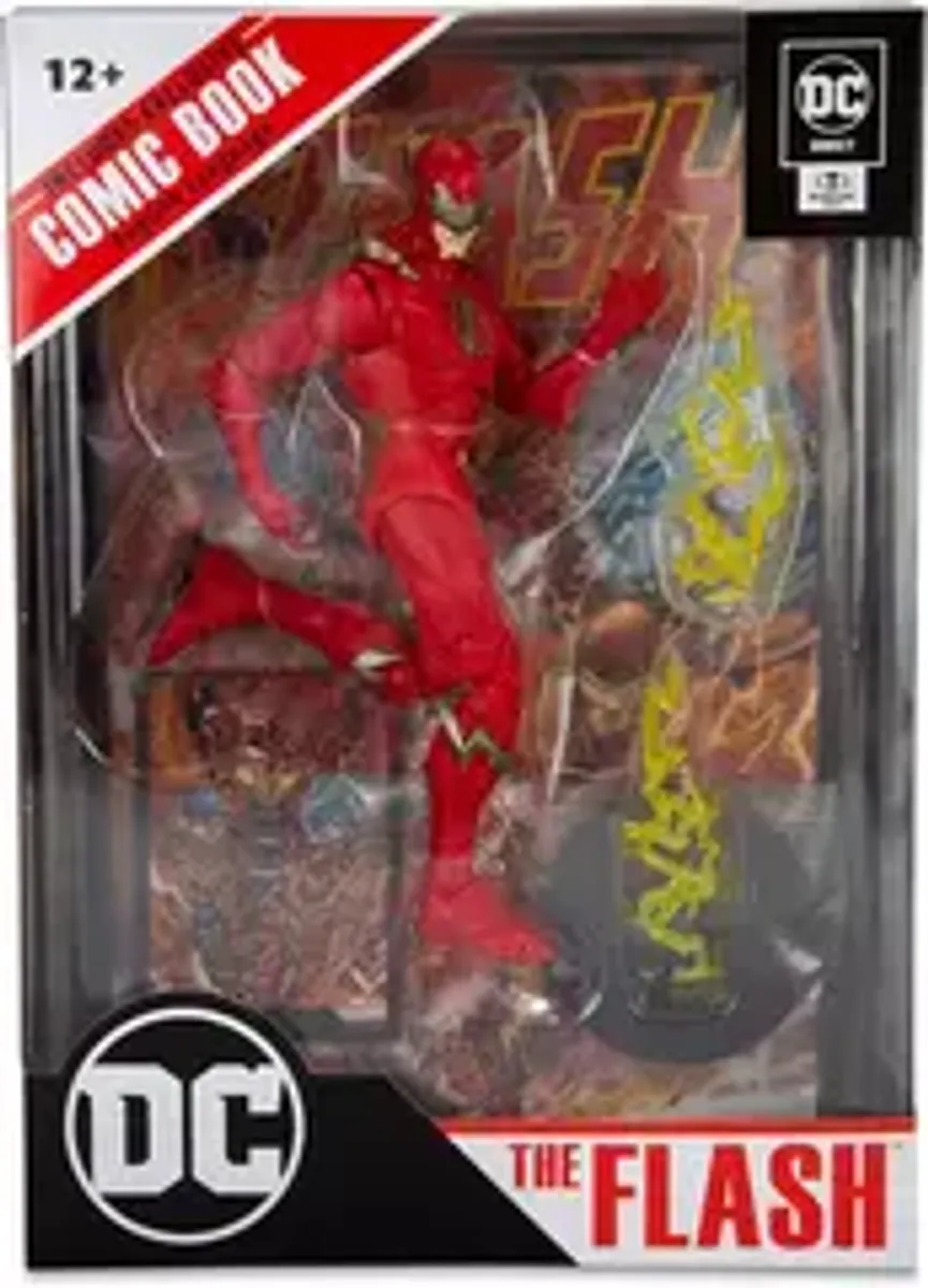 Фигурка McFarlane Toys DC: The Flash with Comic Book