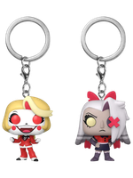 Набор брелоков Funko Pocket POP! Hazbin Hotel Charlie & Vaggie (Exc)