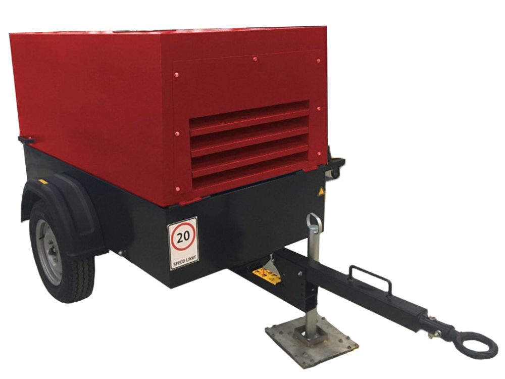 Винтовой компрессор Chicago Pneumatic CPS 5.0 на шасси Винтовой компрессор Chicago Pneumatic CPS 5.0 на шасси