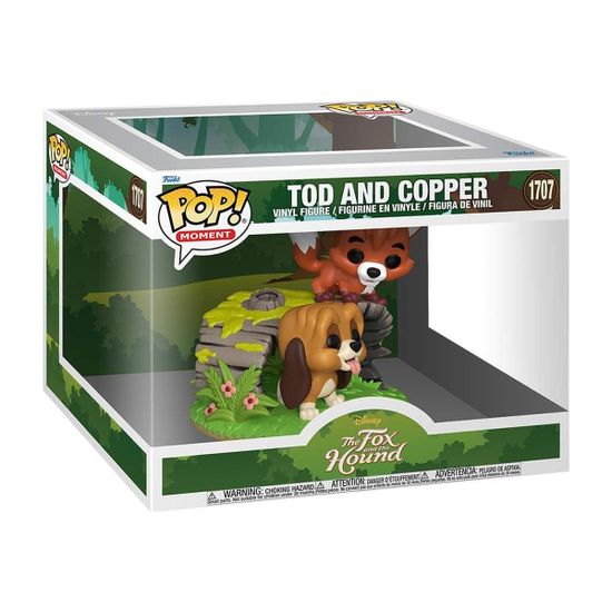 Фигурка Funko POP! Moment Disney The Fox and the Hound Tod and Copper (1707) 90331 — упаковка
