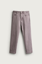 БРЮКИ STRAIGHT FIT С ЭФФЕКТОМ ПОТЕРТОСТИ — ZARA
