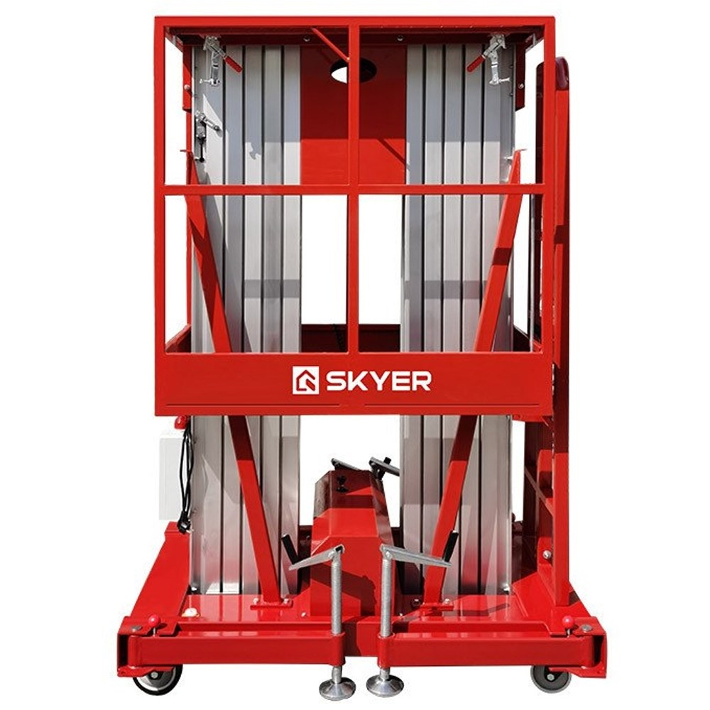 Подъемник двухмачтовый несамоходный электрический SKYER GTWY12-200 AC/DC