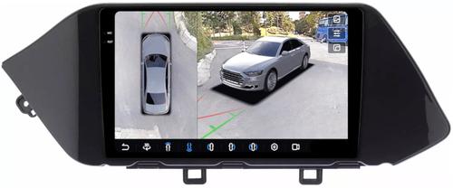 Магнитола для Hyundai Sonata 8 2020+ - FarCar BX1212M-360 монитор 10.36" 2K QLED на Android 13, Быстрая, CarPlay, 4G SIM-слот, 4 камеры в комплекте