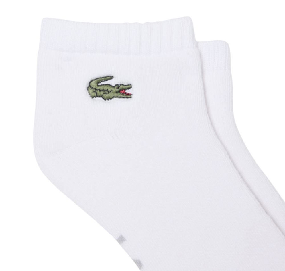 Skarpety tenisowe Lacoste Low Sport 2P - white