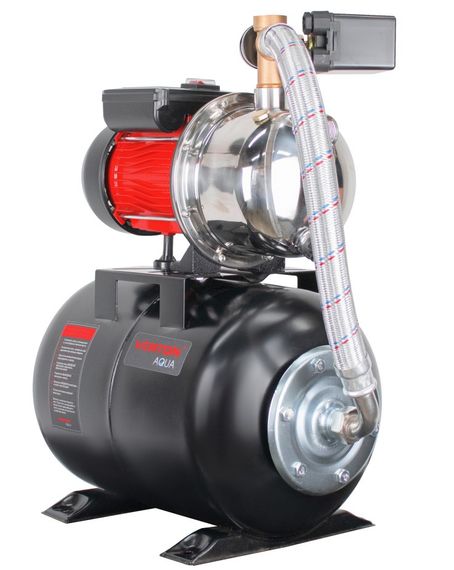 Станция насосная Verton AQUA PS1200SB/24 h50 Q3.3 Hs9 бак 24л 41513
