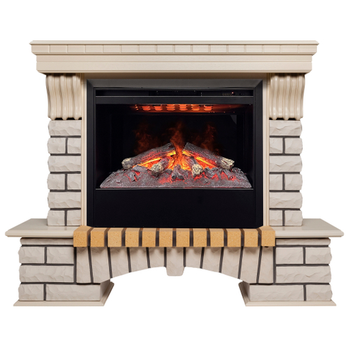 Каминокомплект Real Flame Country 26 WT с очагом 3D Helios 26 SBG