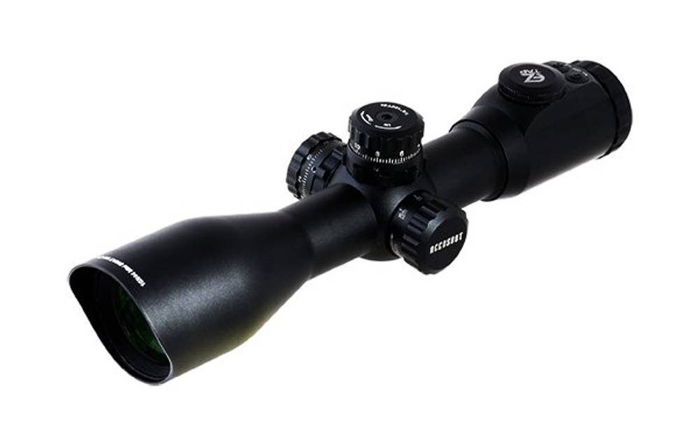 Оптический прицел Leapers UTG 30MM 10X44 Compact IE, SWAT AO, EZ-TAP, с кольцами, SCP3-UGM104AOIEW