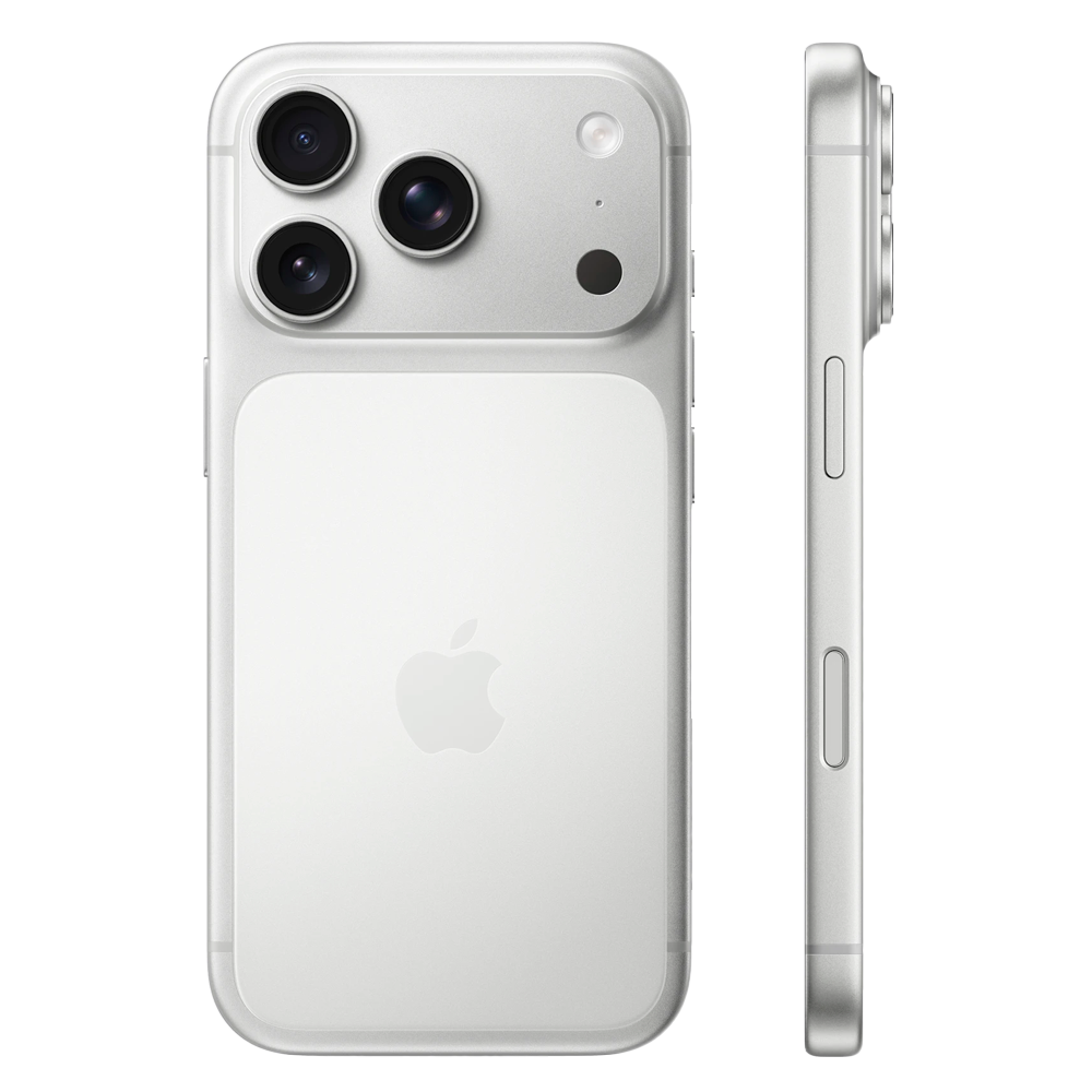 Смартфон Apple iPhone 17 Pro 1TB, Nano-SIM + eSIM, Silver (Серебристый)