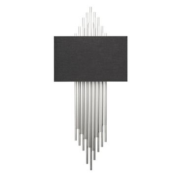 Настенный светильник 2*Е27 10107 Silver black серебро/чёрный Elegio LOFT IT