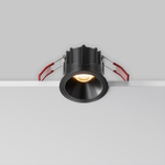 Встраиваемый светодиодный светильник Maytoni Alfa LED DL043-01-10W2.7K-RD-B