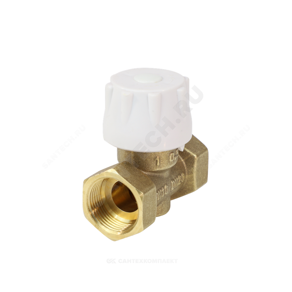 Кран двойной регулировки Ду 20 Ру10 аналог КРДП 1060 Aquasfera 1060-02