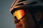 Спортивные очки 100% HYPERCRAFT SQ Soft Tact Black - HiPER Red Mirror Lens