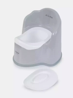 Горшок детский MOW baby "Potty" (серый)