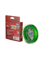 Плетеный шнур для рыбалки TauMANN Sonar PE X8 150m #0.4 (0.10mm) Light Green