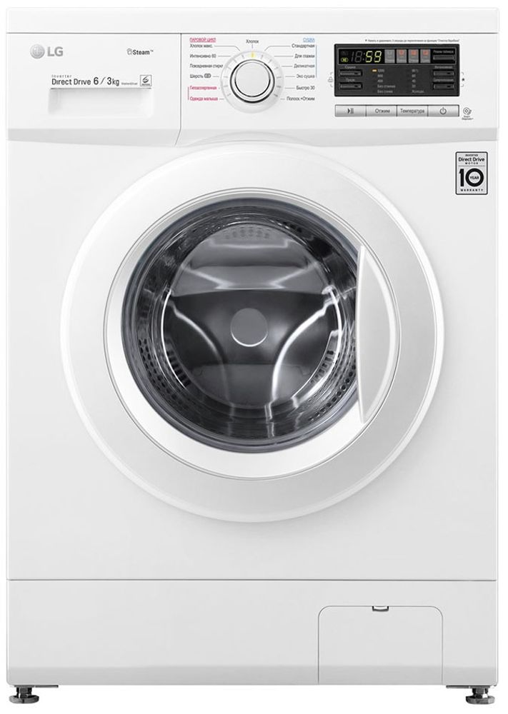 Стирально-сушильная машина LG F1296CDS0X Стирально-сушильная машина LG F1296CDS0X
