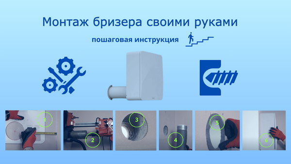 Установка бризера: возможно ли сэкономить на монтаже Установка бризера: возможно ли сэкономить на монтаже