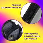Папка для тетрадей ЮНЛАНДИЯ А4, 1 отделение, картон/пластик, конгрев, на молнии, "Duck tales", 272134