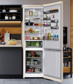 Двухкамерный холодильник Hotpoint HT 6200 AB мраморный