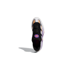 alt="Кроссовки adidas Niteball арт. S24138 с кожаным верхом и металлическими акцентами вид спереди"