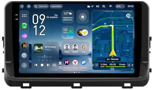 Магнитола для KIA Ceed 3 2021+ - Teyes CC4-PRO монитор 10.36" 2K QLED на Android 13, Быстрейшая, Snapdragon 778G, ИИ, CarPlay, DSP, 4G SIM-слот