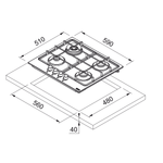 Franke FHSM 604 3G DC XS C