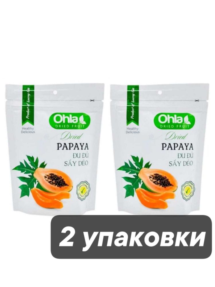 Папайя Ohla сушеная 100 г x 2 шт