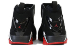 Jordan True Flight Black/Gym Red Metallic Silver