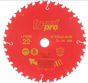 Диск пильный по дереву LP30M (235х25 мм; 34Z) FREUD PRO LP30M022