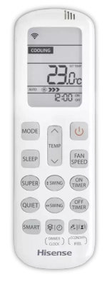 Внутренний блок мульти сплит-системы Hisense AMS-09UW4RVETG00(B) Black Free Match DC Inverter