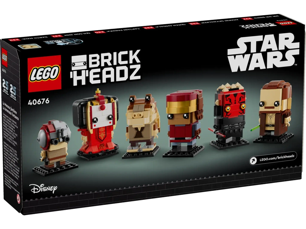 Конструктор LEGO BrickHeadz Star Wars 40676 Призрачная угроза