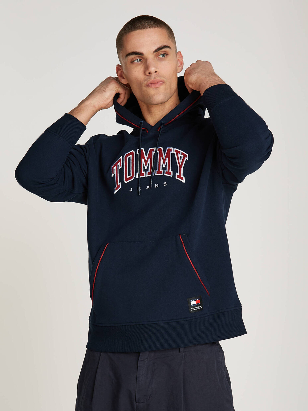 Худи RLX Tommy Jeans - темно-синий(DM0DM19760)