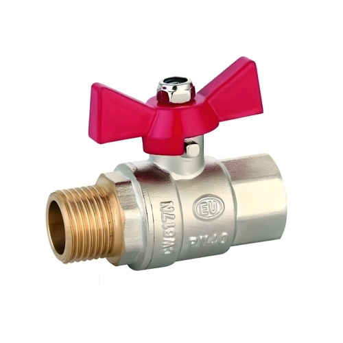 Кран шаровый 1" баб вн/нар VIEIR  4583