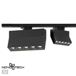 358324 PORT NT19 234 черный Светильник трековый однофазный трехжильный IP33 LED 4000К 25W 110-265V EOS