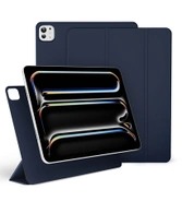 Чехол книжка для iPad Pro 13" M4 Gurdini Smart Magnet Series Dark Blue