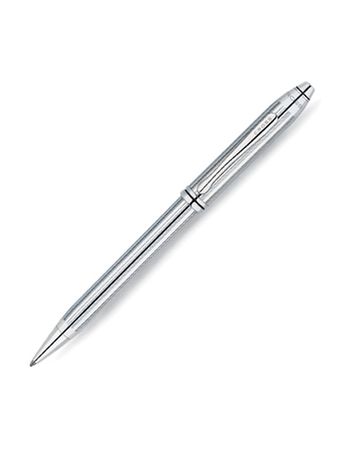 Шариковая ручка Cross Townsend Lustrous Chrome Mblack (532)
