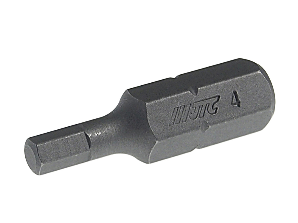 Бита HEX H4х30мм 5/16" DR 6-ти гранная S2 JTC